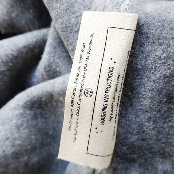 Bow & Drape Sweatshirt - Picture 7 of 7